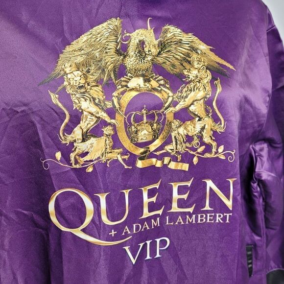 QUEEN + Adam Lambert VIP purple robe with hood‎ unisex OS - Picture 3 of 8